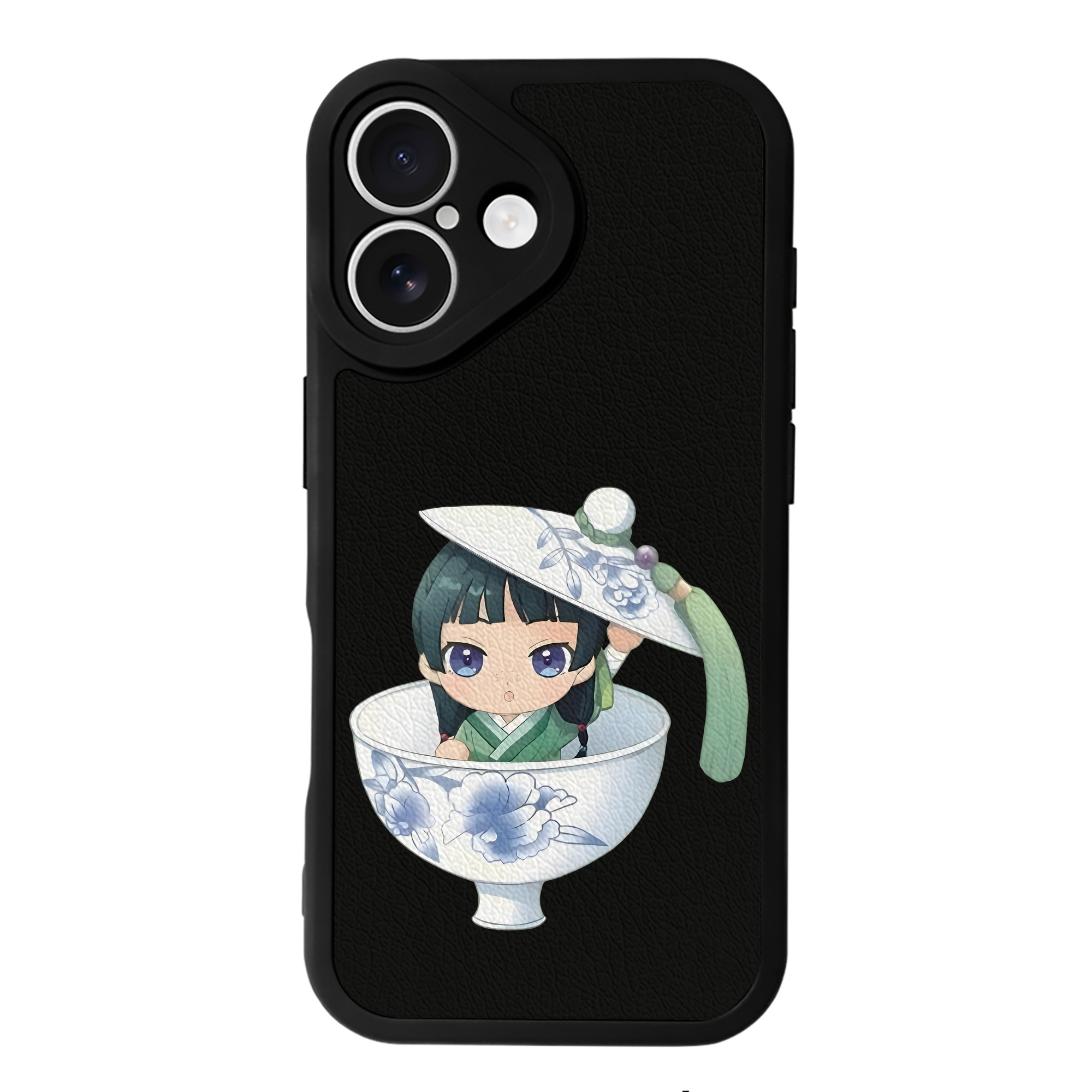 （画像用） 薬屋のひとりごと The Apothecary Diaries 【iPhone 16シリーズ対応】シリコンスマホケース（レザー調） 材質：シリコン